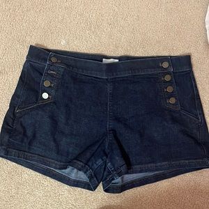 Dark blue Jean shorts